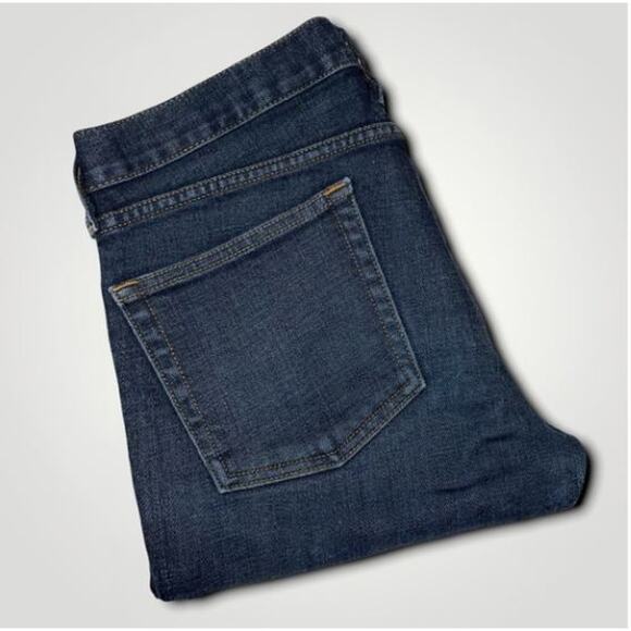 J CREW MATCHSTICK DARK WASH STRETCH BOHO WESTERN BLUE JEANS MEDIUM 28 - Picture 5 of 7